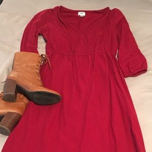 Last 🚨Call 🚨 Old Navy Red Cotton Dress